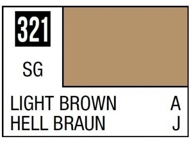 Mr.Hobby - Mr.Color serijos nitro dažai C-321 Light Brown, 10ml
