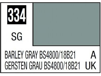 Mr.Hobby - Mr.Color serijos nitro dažai C-334 Barley Gray BS4800/18B21, 10ml