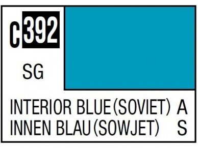 Mr.Hobby - Mr.Color serijos nitro dažai C-392 Interior Blue Soviet, 10ml