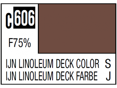 Mr.Hobby - Mr.Color serijos nitro dažai C-606 IJN Linoleum Dek Color, 10ml
