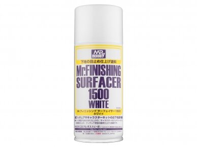 Mr.Hobby - Mr.Finishing Surfacer 1500 White Spray, 170 ml, B-529