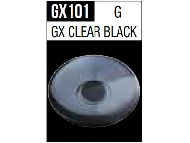 Mr.Hobby - Mr.Color GX Clear Black, 18 ml, GX-101