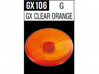Mr.Hobby - Mr.Metallic color GX serijos akriliniai dažai Clear Orange, 18 ml, GX-106