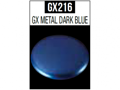 Mr.Hobby - Mr.Color GX Metal Dark Blue, 18 ml, GX-216