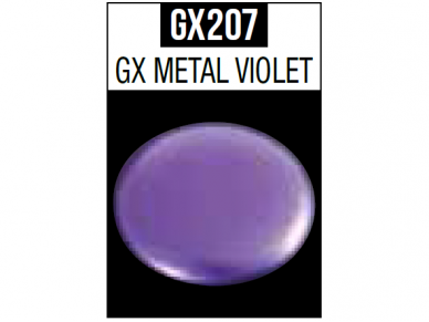 Mr.Hobby - Mr.Metallic color GX serijos dažai Metal Violet, 18 ml, GX-207