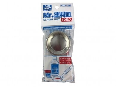 Mr.Hobby - Mr. Paint Tray (10 pcs/1 package), D-175