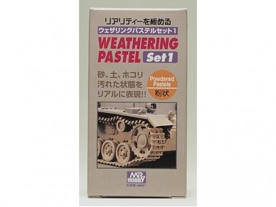 Mr.Hobby - Weathering Pastel Set 1, PP-101 1