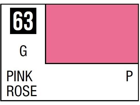 Mr.Hobby - Mr.Color serijos nitro dažai C-063 Pink, 10ml Mr.Hobby - Mr.Color serijos nitro dažai C-063 Pink, 10ml