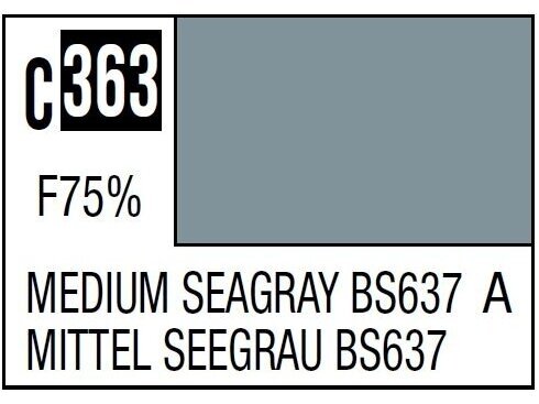 Mr.Hobby - Mr.Color C-363 Medium Seagray BS637, 10ml