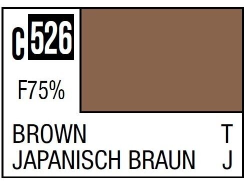 Mr.Hobby - Mr.Color C-526 Brown, 10ml Mr.Hobby - Mr.Color C-526 Brown, 10ml