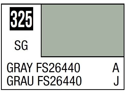 Mr.Hobby - Mr.Color serijos nitro dažai C-325 Gray FS26440, 10ml Mr.Hobby - Mr.Color serijos nitro dažai C-325 Gray FS26440, 10ml