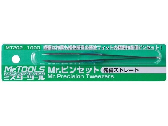 Mr.Hobby - Mr. Precision Tweezers pincetas, MT-202