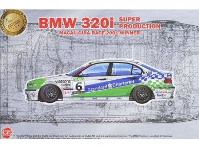 NuNu - BMW 320i E46 2001 Macau Gear Race Winner, 1/24, 24041 NuNu - BMW 320i E46 2001 Macau Gear Race Winner, 1/24, 24041