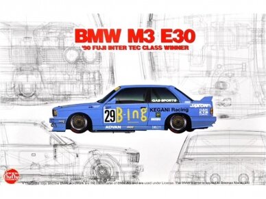 NuNu - BMW M3 E30 Gr.A 1990 Inter TEC Class Winner In Fuji Speedway, 1/24. 24019