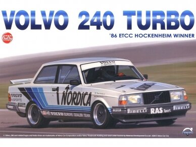NuNu - Volvo 240 Turbo ETCC Hockenheim Winner 86, 1/24. 24013
