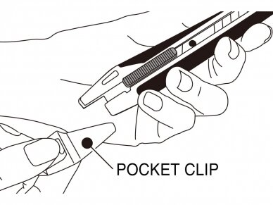 OLFA - XA-1 Standard-Duty Auto-Lock Utility Knife (Standardne automaatlukustusega universaalnuga), XA-1 4