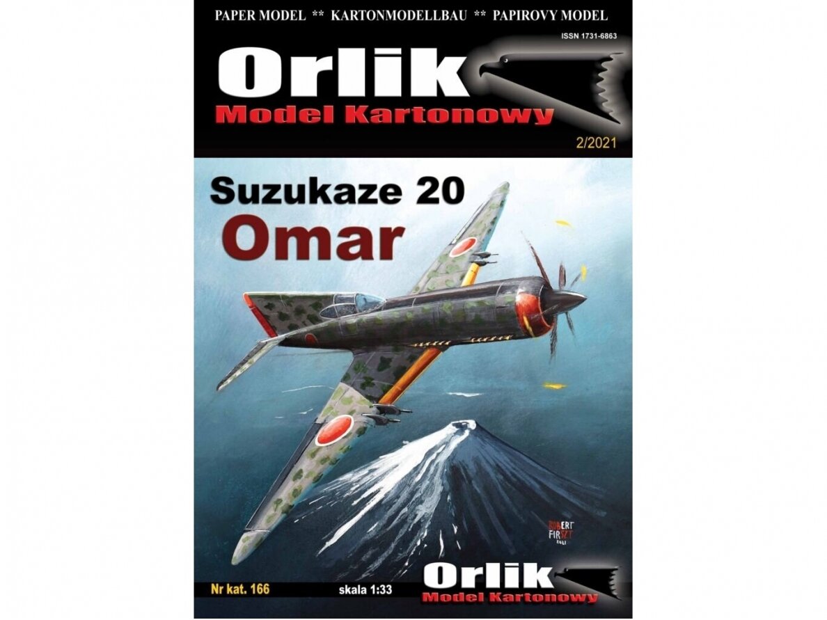 Orlik - Suzukaze 20 Omar, 1/33, ORL166 Orlik - Suzukaze 20 Omar, 1/33, ORL166