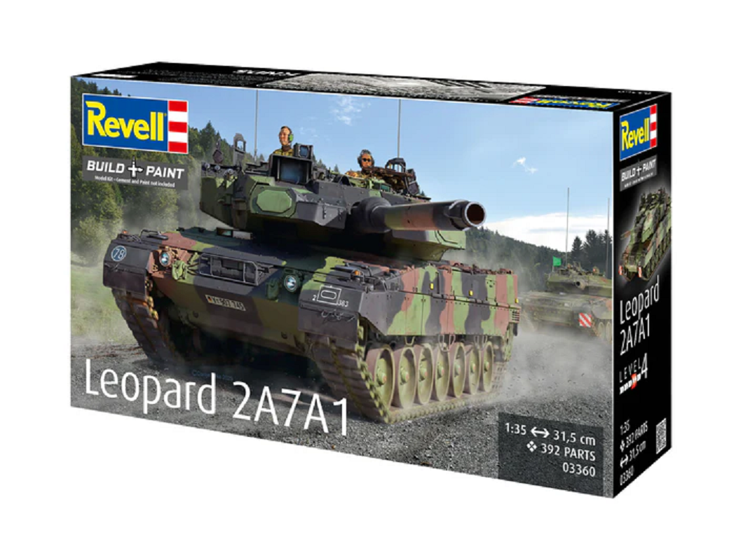 Revell - Leopard 2A7A1, 1/35, 03360 9 Revell - Leopard 2A7A1, 1/35, 03360 9