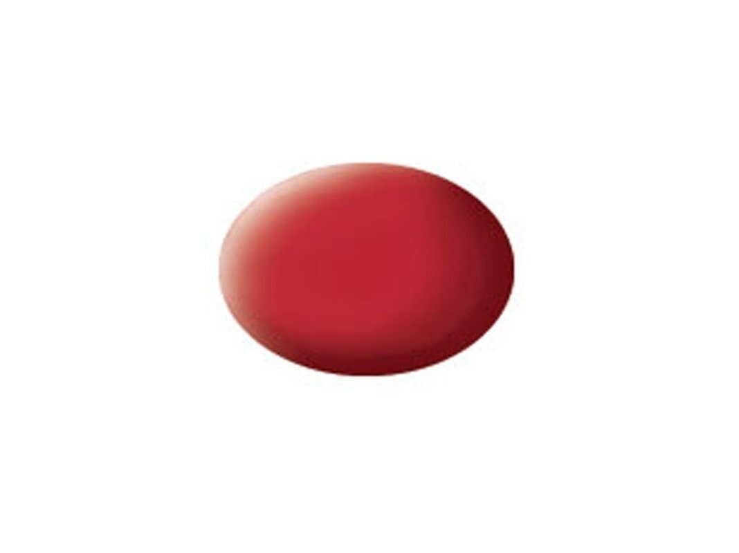 Revell - Aqua Color, Carmine Red, Matt, RAL 3002, 18ml, 36 1 Revell - Aqua Color, Carmine Red, Matt, RAL 3002, 18ml, 36 1