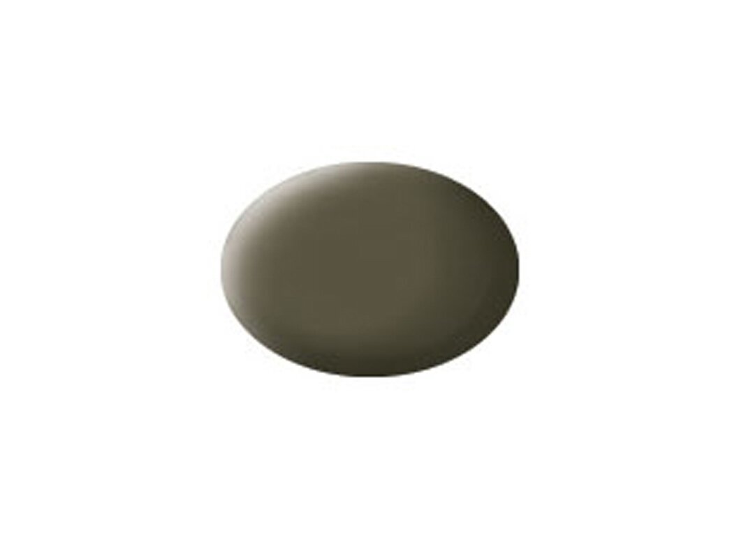 Revell - Aqua Color, NATO Olive, Matt, 18ml, RAL 7013, 46 1 Revell - Aqua Color, NATO Olive, Matt, 18ml, RAL 7013, 46 1