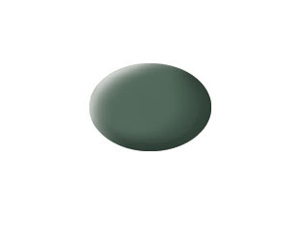 Revell - Aqua Color, Greenish Grey, Matt, RAL 7009, 18ml, 67 1