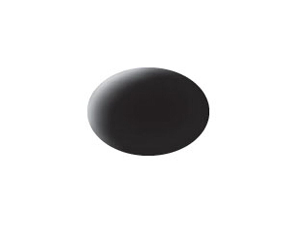 Revell - Aqua Color, Black, Matt, RAL 9011, 18ml, 08 1 Revell - Aqua Color, Black, Matt, RAL 9011, 18ml, 08 1