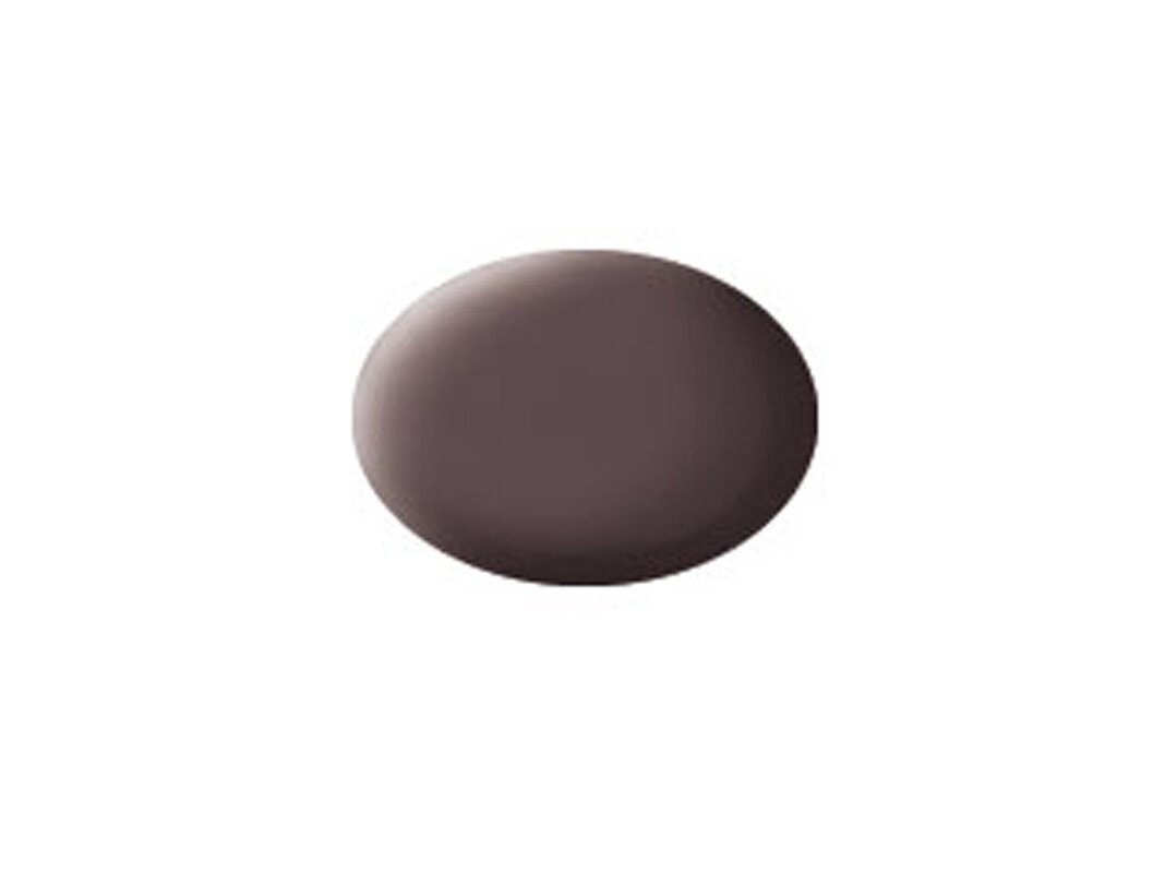 Revell - Aqua Color, Leather Brown, Matt, RAL 8027, 18ml, 84 1 Revell - Aqua Color, Leather Brown, Matt, RAL 8027, 18ml, 84 1