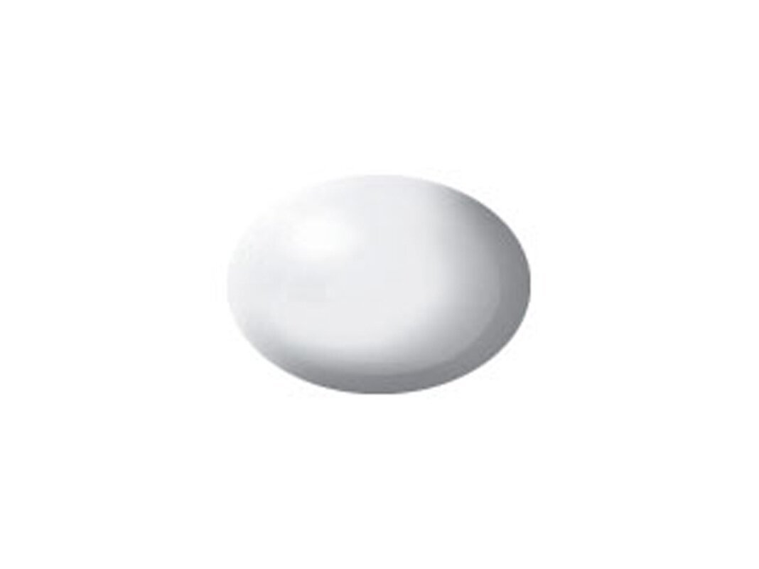 Revell - Aqua Color, White, Silk, RAL 9010, 18ml, 301 1 Revell - Aqua Color, White, Silk, RAL 9010, 18ml, 301 1