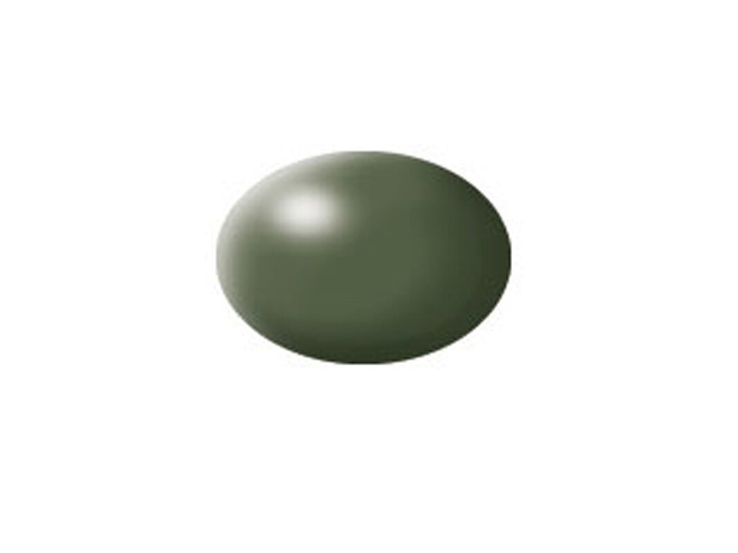 Revell - Aqua Color, Olive Green, Silk, 18ml, 361 1