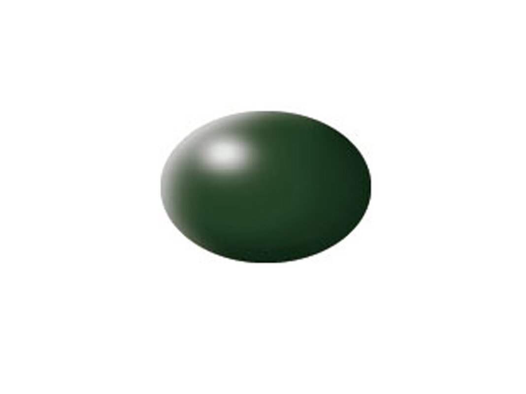 Revell - Aqua Color, Dark Green, Silk, 18ml, 363 1 Revell - Aqua Color, Dark Green, Silk, 18ml, 363 1