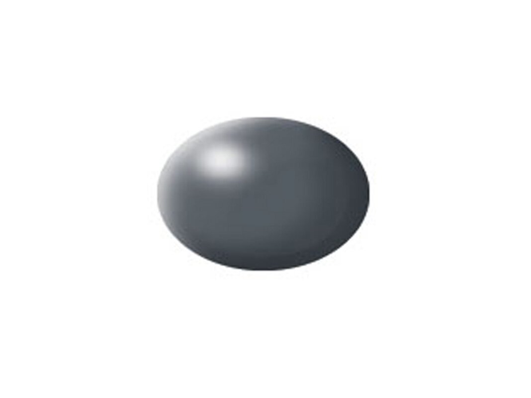 Revell - Aqua Color, Dark Grey, Silk, 18ml, 378 1