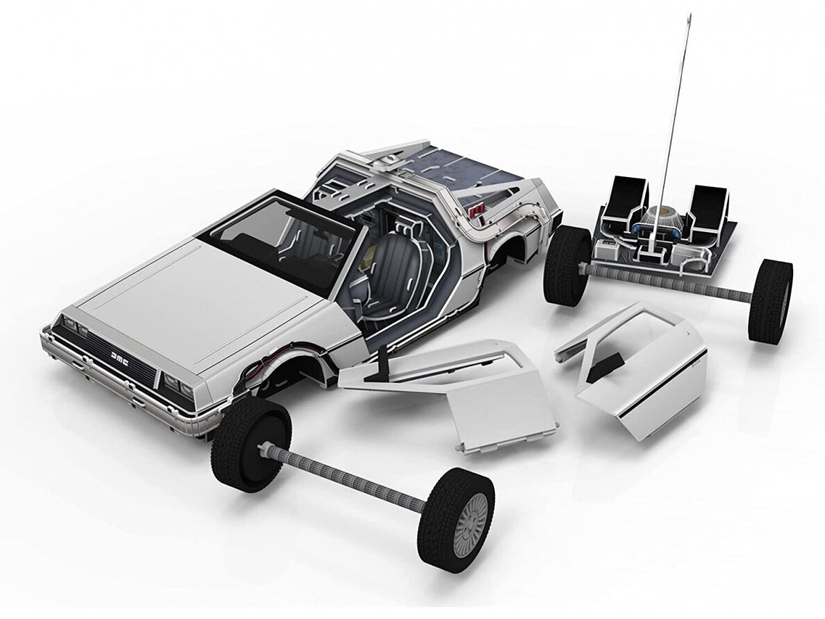 Revell - 3D Puzzle Time Machine - Back to the Future, 00221 5