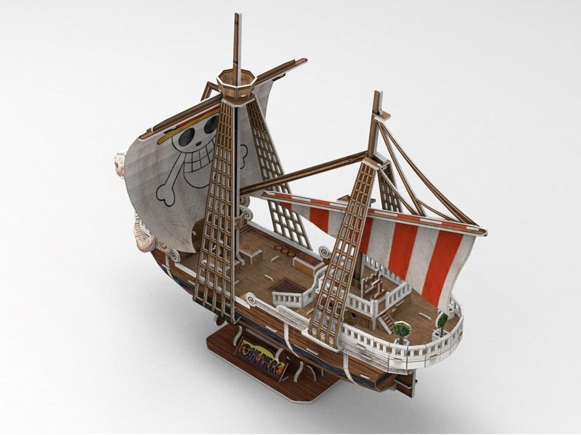 Revell - 3D Dėlionė One Piece Flying Lamb- Going Merry, 00270 3 Revell - 3D Dėlionė One Piece Flying Lamb- Going Merry, 00270 3