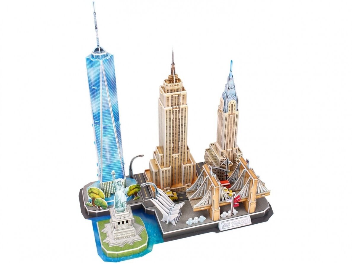Revell - 3D Puzzle New York Skyline, 00142 1 Revell - 3D Puzzle New York Skyline, 00142 1