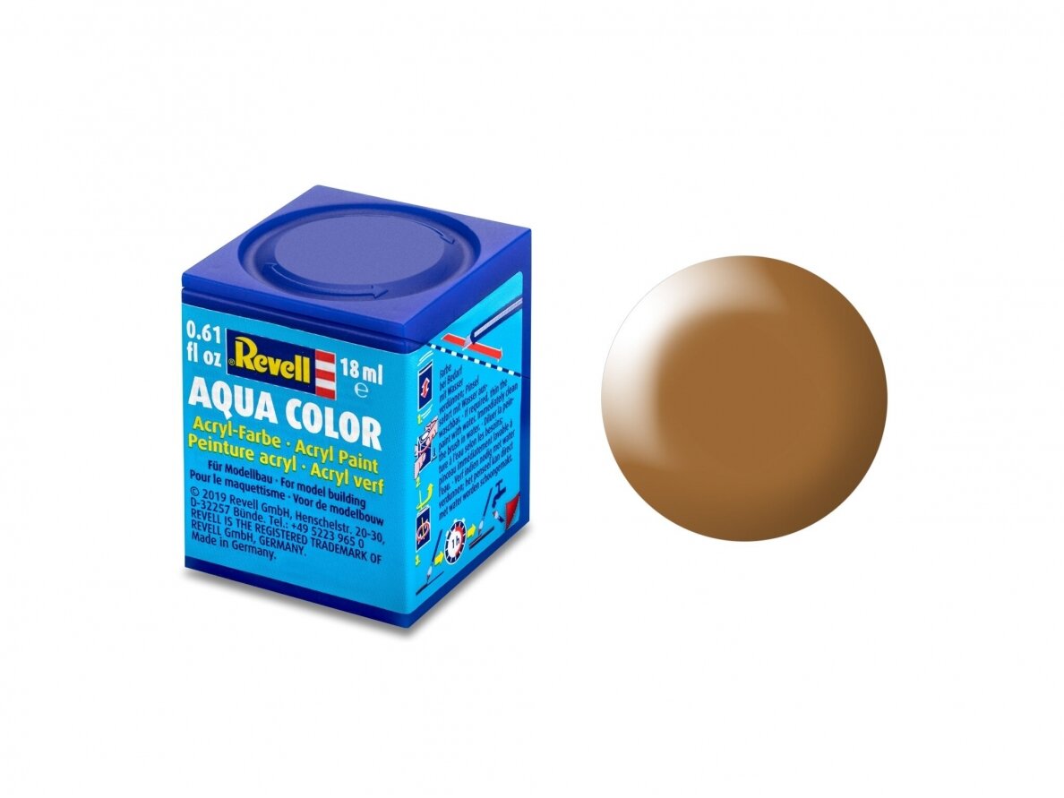 Revell - Aqua Color, Wood Brown, Silk, 18ml, 382 Revell - Aqua Color, Wood Brown, Silk, 18ml, 382