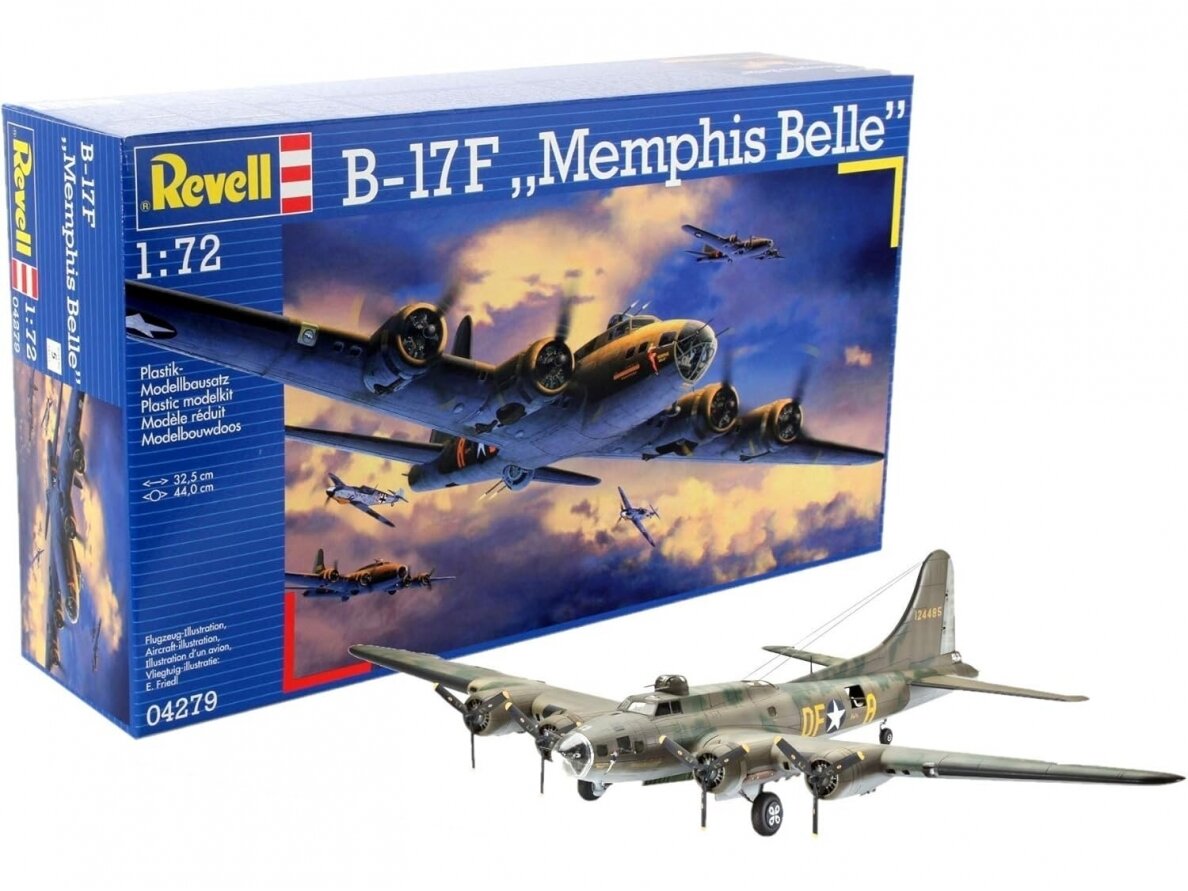 Revell - B-17F "Memphis Belle", 1/72, 04279 Revell - B-17F "Memphis Belle", 1/72, 04279