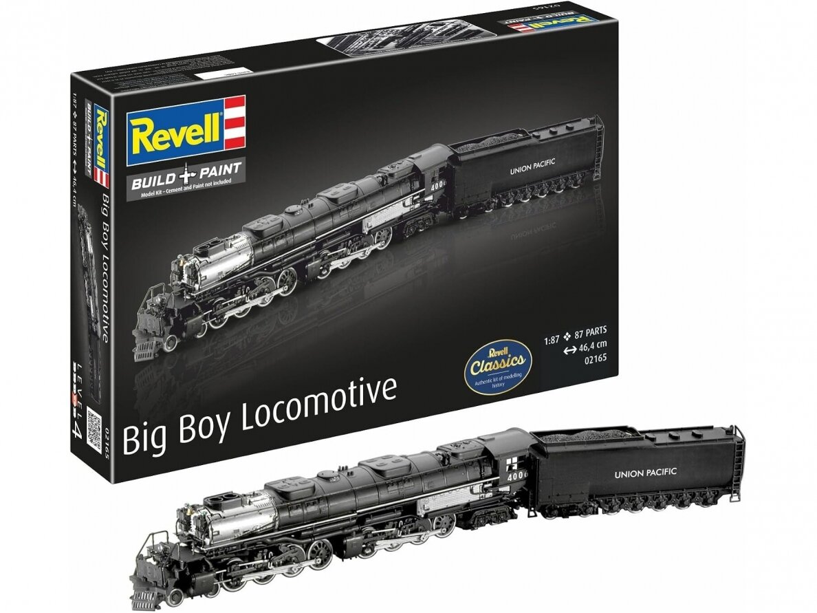 Revell - Big Boy Locomotive, 1/87, 02165 Revell - Big Boy Locomotive, 1/87, 02165