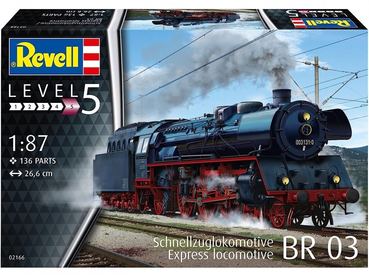 Revell - Express locomotive BR03, 1/87, 02166 1 Revell - Express locomotive BR03, 1/87, 02166 1