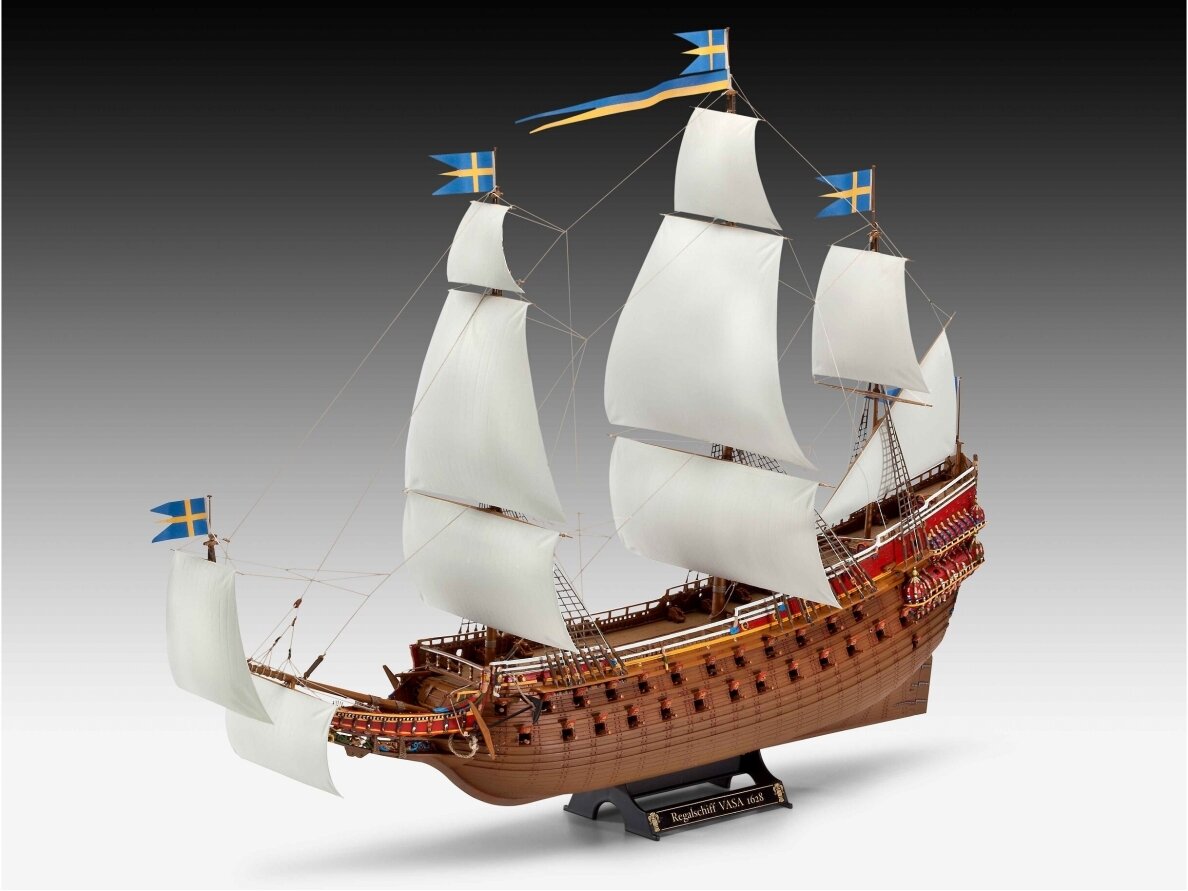 Revell - Swedish Regal Warship "Vasa", 1/150, 05414 3
