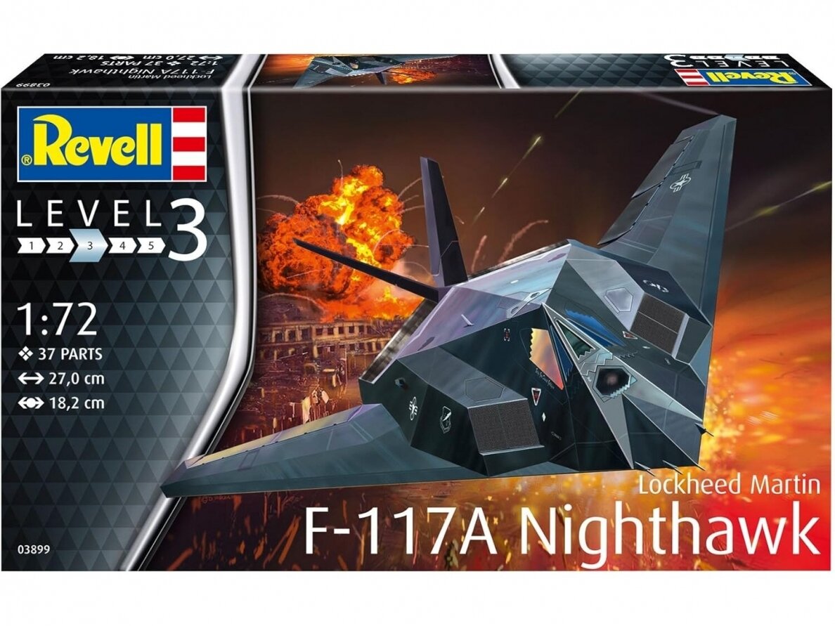 Revell - Lockheed F-117A Nighthawk, 1/72 03899 Revell - Lockheed F-117A Nighthawk, 1/72 03899