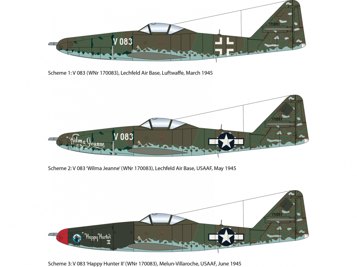 Revell - Messerschmitt Me 262A-1a/U4, 1/32, 03749 6 Revell - Messerschmitt Me 262A-1a/U4, 1/32, 03749 6
