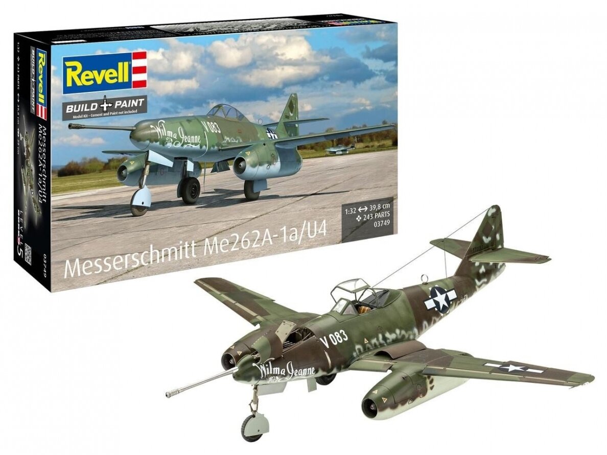 Revell - Messerschmitt Me 262A-1a/U4, 1/32, 03749 Revell - Messerschmitt Me 262A-1a/U4, 1/32, 03749