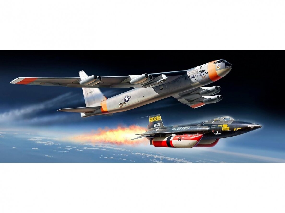 Revell - Boeing NB-52 & X-15 "Platinum Edition", 1/72, 03793 2 Revell - Boeing NB-52 & X-15 "Platinum Edition", 1/72, 03793 2