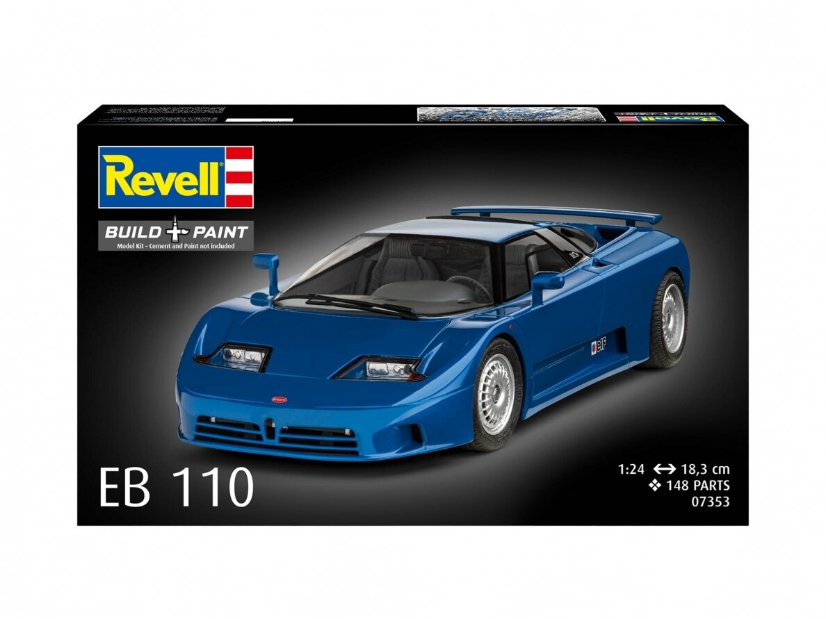 Revell - Bugatti EB110, 1/24, 07353 2 Revell - Bugatti EB110, 1/24, 07353 2