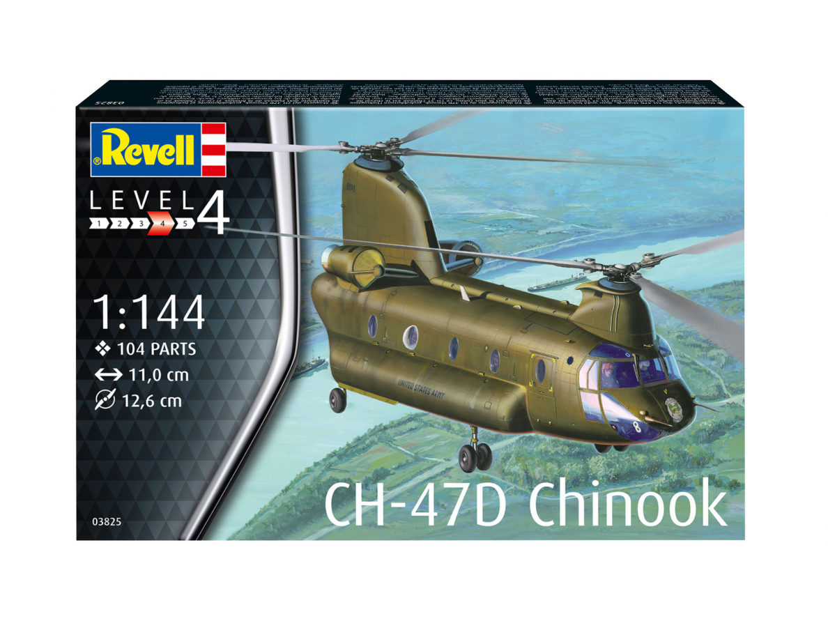 Revell - CH-47D Chinook, 1/144, 03825 Revell - CH-47D Chinook, 1/144, 03825