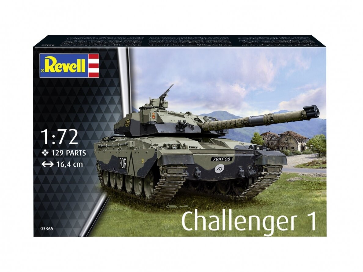 Revell - Challenger 1, 1/72, 03365 1 Revell - Challenger 1, 1/72, 03365 1