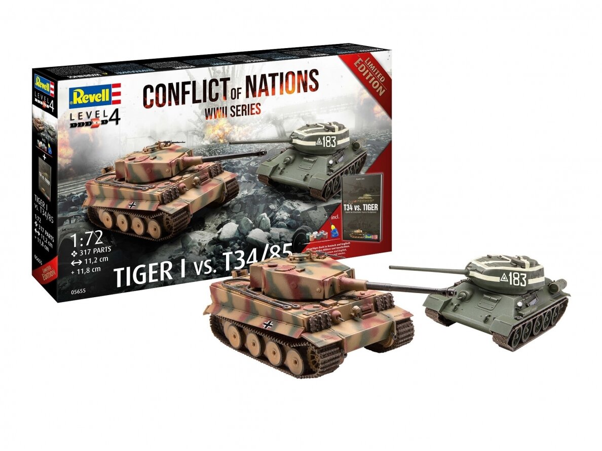Revell - Conflict of Nations Series Model Set, 1/72, 05655