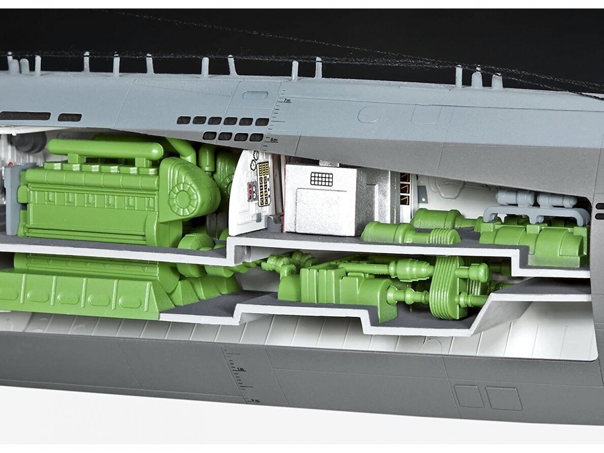 Revell - Deutsches U-Boot/German Submarine Type XXI interjööriga, 1/144, 05078 3 Revell - Deutsches U-Boot/German Submarine Type XXI interjööriga, 1/144, 05078 3