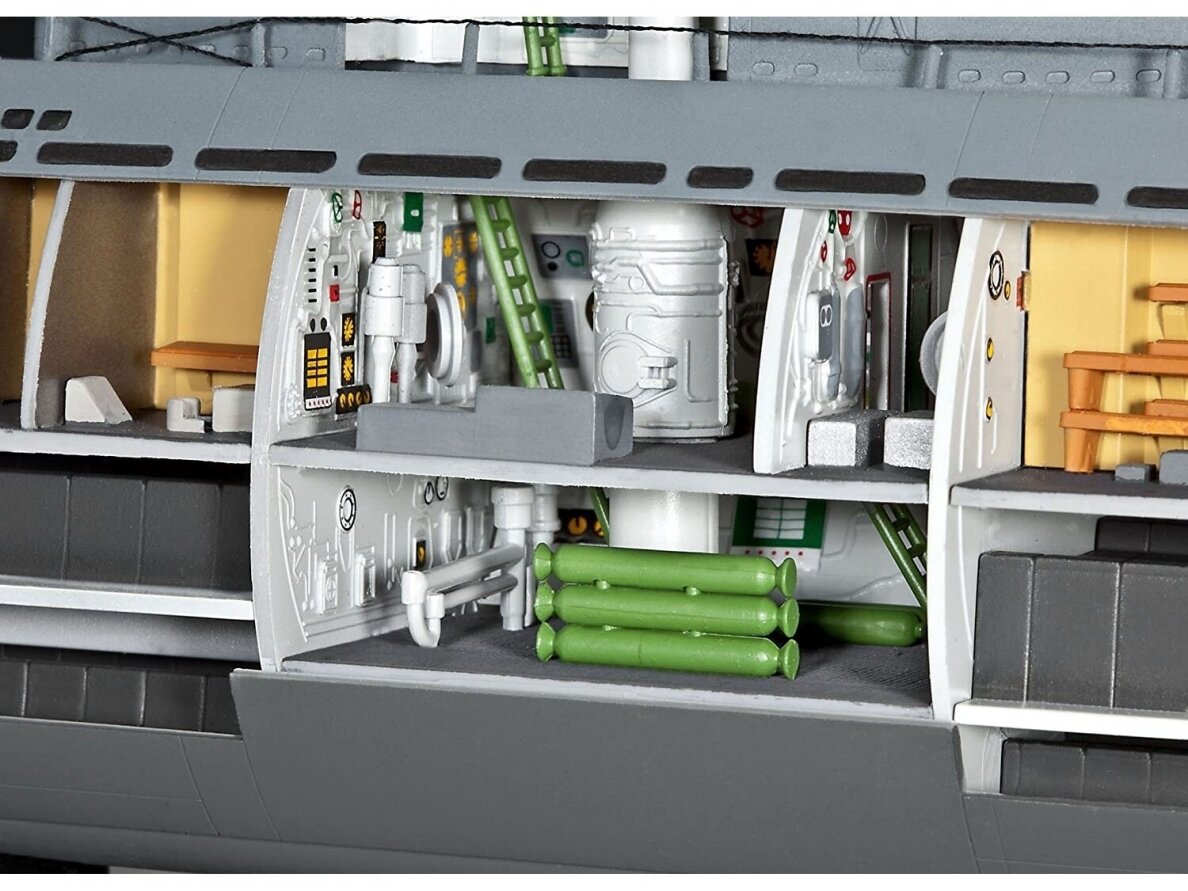 Revell - Deutsches U-Boot/German Submarine Type XXI interjööriga, 1/144, 05078 4 Revell - Deutsches U-Boot/German Submarine Type XXI interjööriga, 1/144, 05078 4