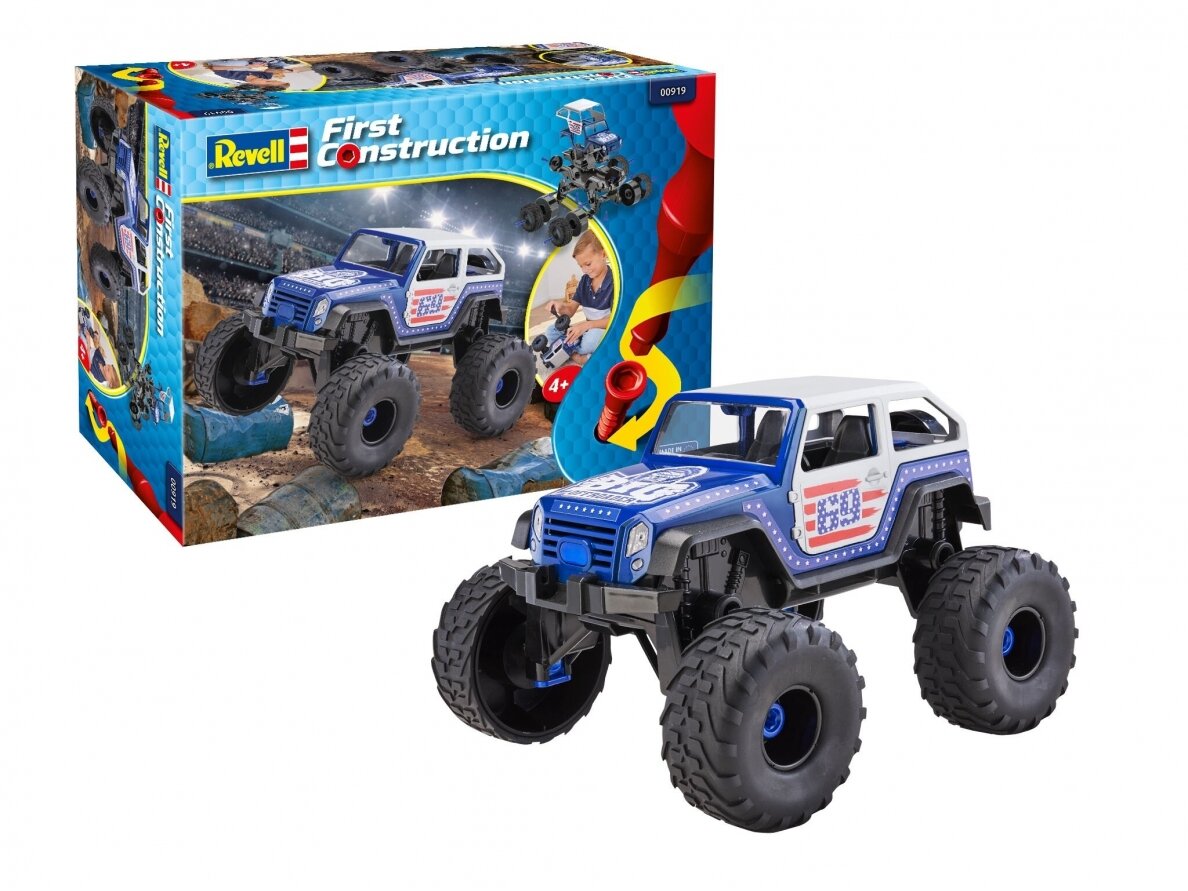 Revell - First Construction Monster Truck, 1/20, 00919 Revell - First Construction Monster Truck, 1/20, 00919